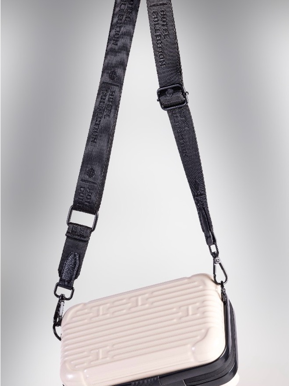 Hotel Collection Champagne Crossbody Bag MSRP $140 NIB